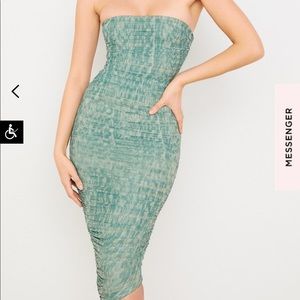 COPY - BNWT House of CB Sasha Ivy Strapless Midi …